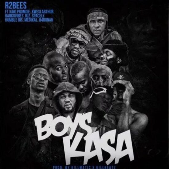 R2Bees Boys Kasa ft. King Promise, Kwesi Arthur, Darkovibes, RJZ, Spacely, Humble Dis, Medikal & B4Bonah Mp3 Download.