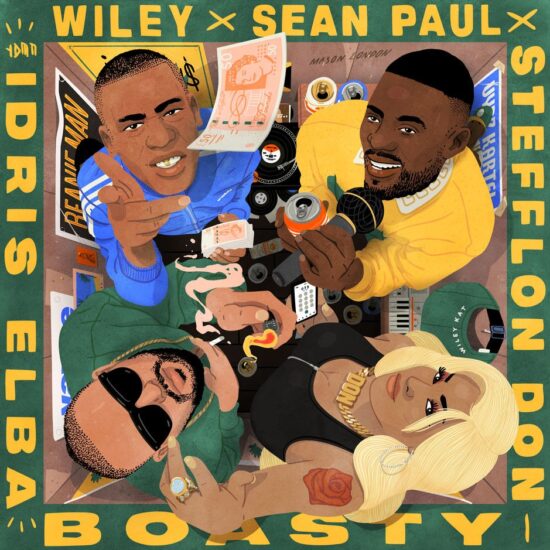 Wiley, Stefflon Don, Sean Paul, and Idris Elba Boasty Mp3 Download