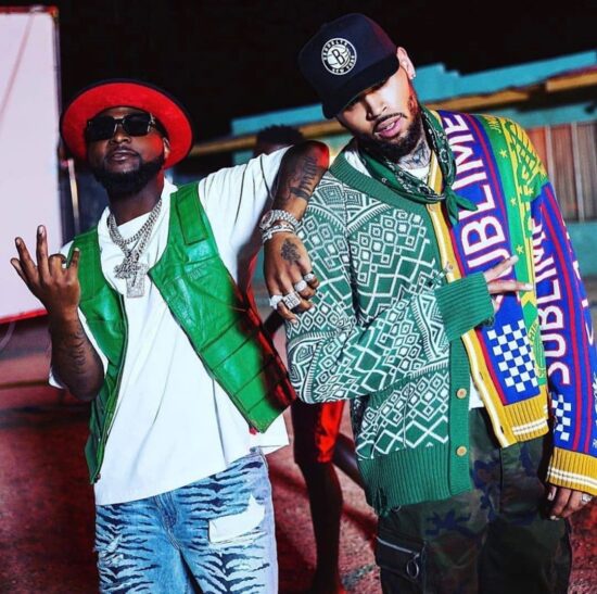 Nigerian songs on which Chris Brown has featured