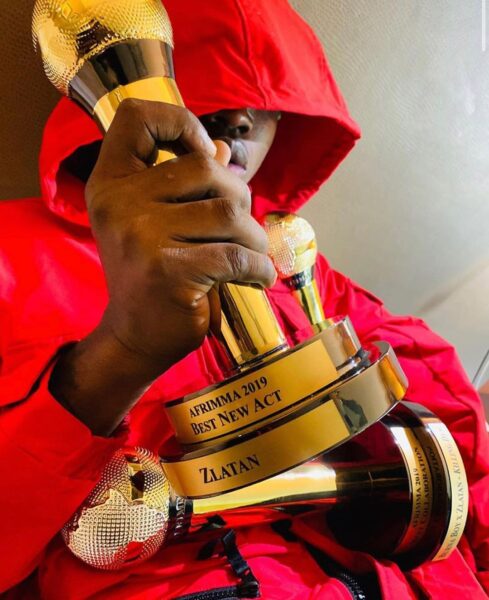 Zlatan Wins Three Awards At #AFRIMMA19