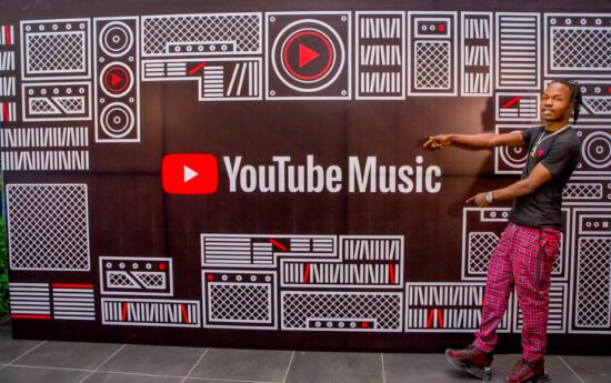 Naira Marley at YouTube Music and YouTube Premium launch in Nigeria
