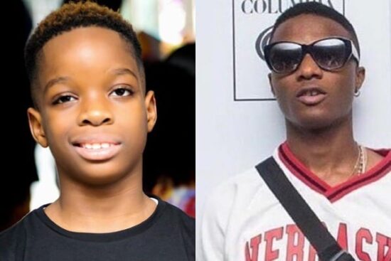 Wizkid Celebrates as His First Son Clocks 9 Years