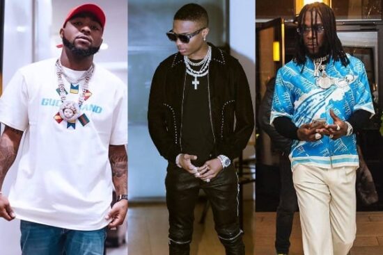 Wizkid, Davido, Burna Boy Top List Artists to Perform at Afro Nation Next Year