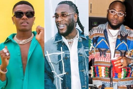 Burna Boy Emerges as Most Streamed Artist Ahead of Wizkid and Davido in Sub-Saharan Africa