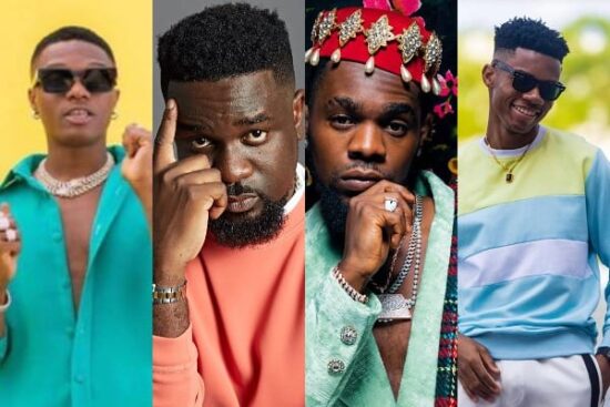 Top 10 songs from Nigeria X Ghana artists collaboration