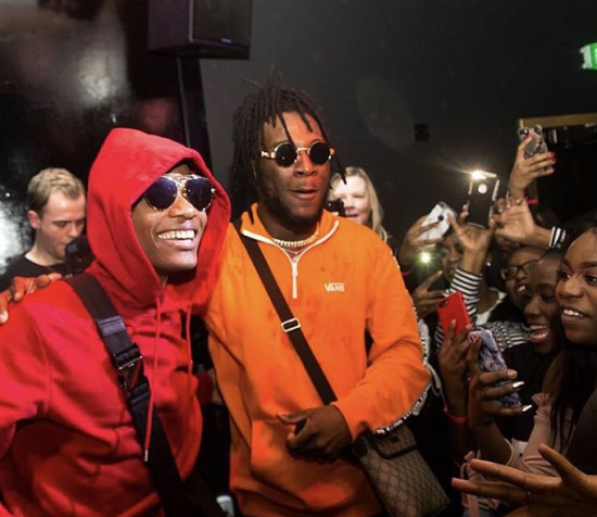 Wizkid and Burna Boy set new record on US iTunes.