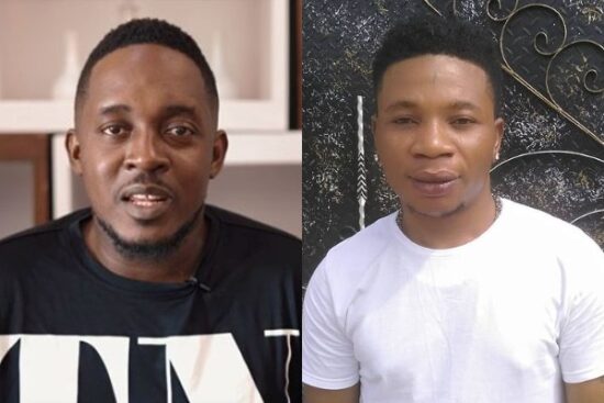 M.I Abaga reacts as Vic O challenges him to a rap battle