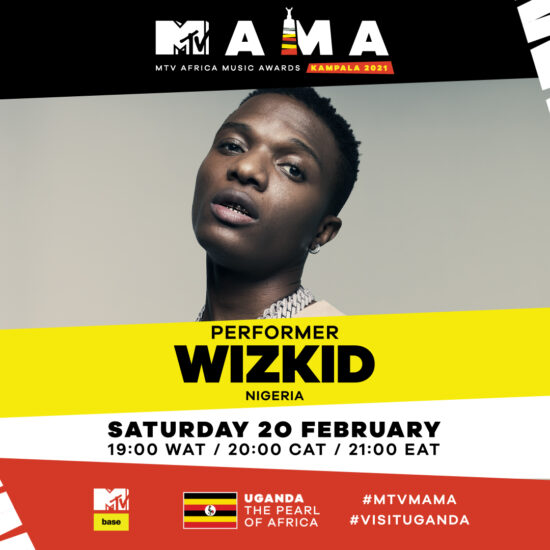 Wizkid set to perform at MTV MAMA award.