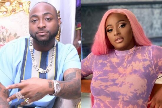 Davido reacts to DJ Cuppy suing his logistic manger, Isreal DMW