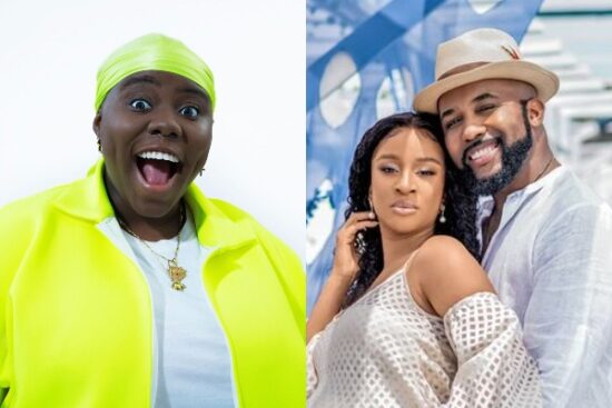 Teni reacts to Banky W and Adesuwa's surprise baby news