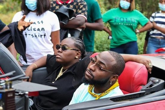 Watch the moment Teni chased Davido for a collaboration