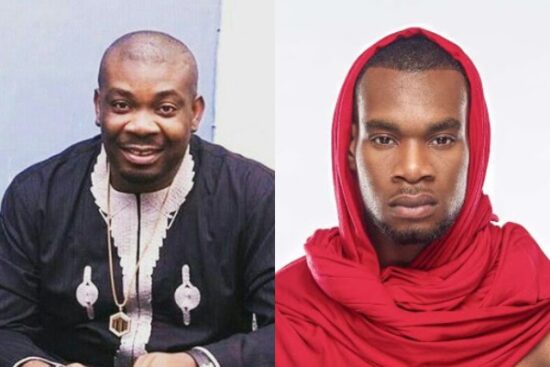 Don Jazzy reacts as fan compliments him and D Prince