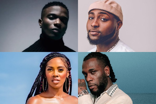 Nigerian artists with the most entries in Billboard WDSS