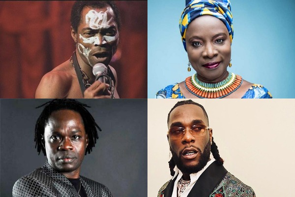 African artists with an entry on Billboard’s Artist Year-End Chart