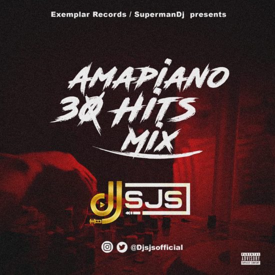 DJ SJS - Amapiano 30 Hits Mix (Artwork)