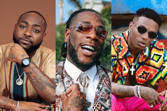 Davido, Wizkid, Burna Boy others make Forbes Africa icons list for 2021