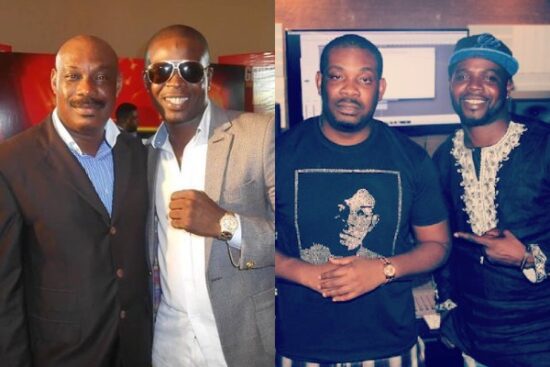 Don Jazzy's Father celebrates JJC, thanks him for his contribution to his son's success story