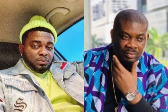 Kelly Hansome accuses Don Jazzy of once arresting him and his girlfriend with SARS