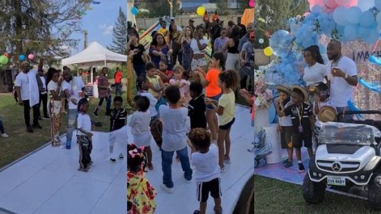 Davido Host a coachella themed birthdya party for first daughter, Imade