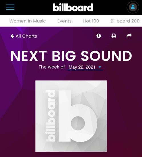 Tems, Blaqbonez on the global Billboard next sound chart (Overview)