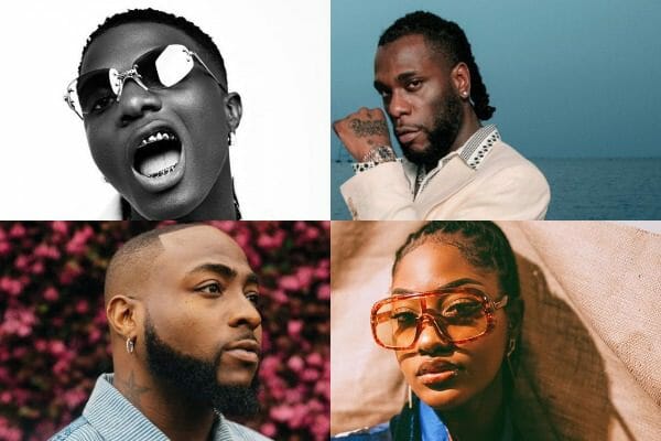 Most Streamed Afrobeats Artists On Spotify (July 26, 2021)