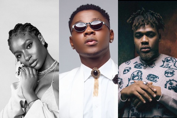 Ayra Starr, Kizz Daniel, Buju and others are among the top 10 on this week's turntable top 50 charts