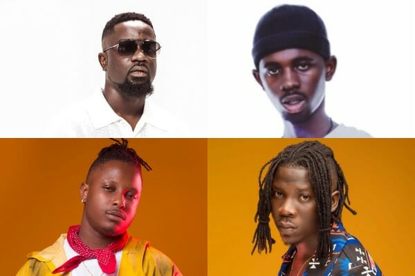 Black Sherif, Sarkodie, and Stonebwoy's songs are among the best Ghanaian songs of the month