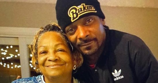 American rapper Snoop Dogg mourns the death of his mother