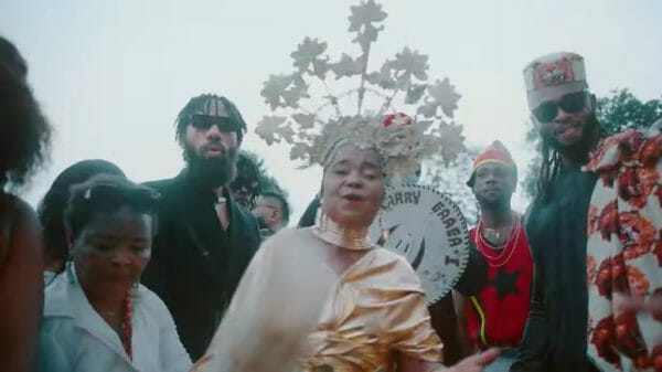 EGEDEGE: Larry Gaaga connects the root with Theresa, Phyno & Flavour to promote culture
