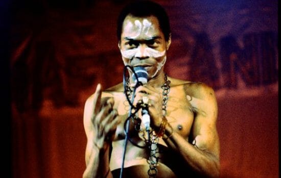 Fela honoured with blue plaque at the house he lived in London