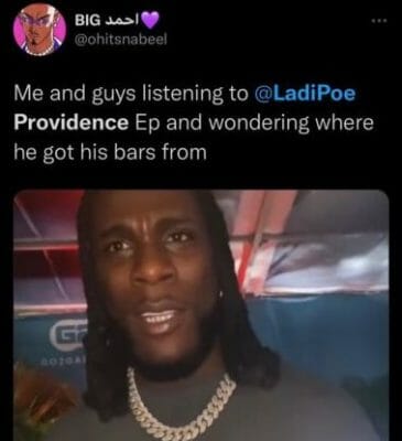 Fans applaud Ladipoe for his new EP "Providence", See reactions!