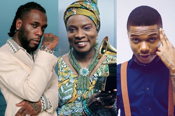 Top 20 African artistes with Grammy nominations