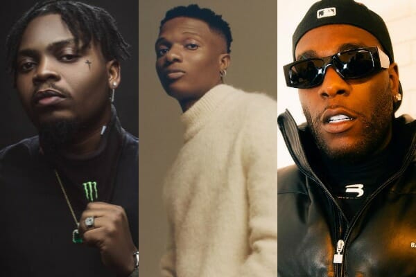 2021: Top 10 most-streamed artists in Nigeria on Spotify
