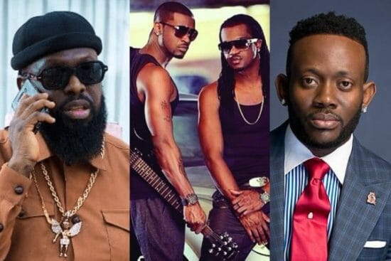 P-square reunite Timaya and J Martins after 7 years of not ‘talking to each other’