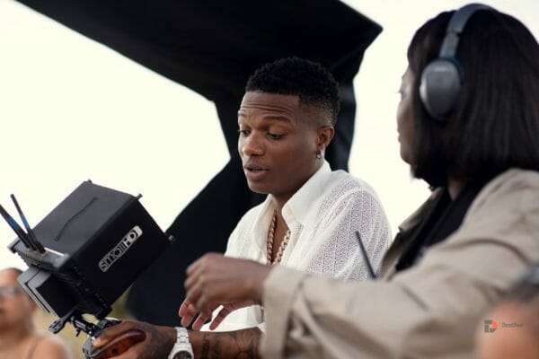 How Wizkid’s team painted a whole town just to shoot a short film