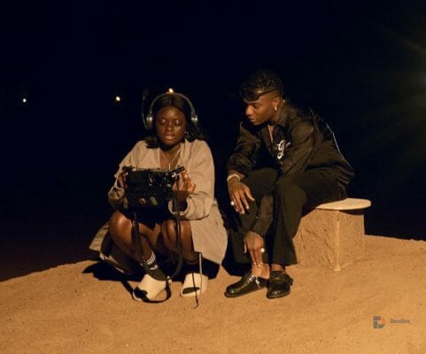 How Wizkid’s team painted a whole town just to shoot a short film
