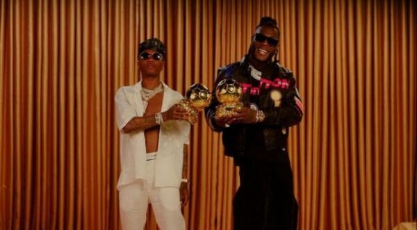 See reactions to Burna Boy and Wizkid's official'Balon D'Or' Video