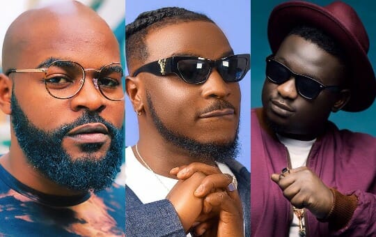 Falz record sessions with Peruzzi, Wande Coal, others for his album