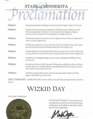 The origin of World Wizkid Day #WorldWizkidDay