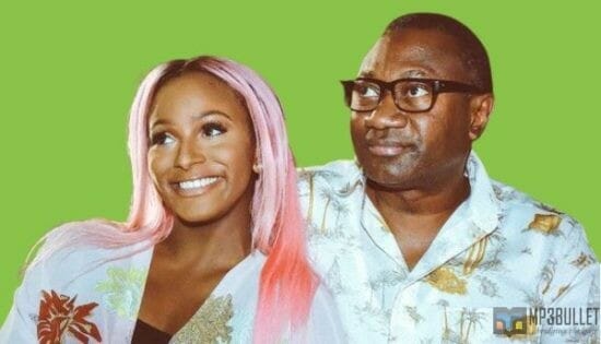 DJ Cuppy expresses excitement as her father visits her at school