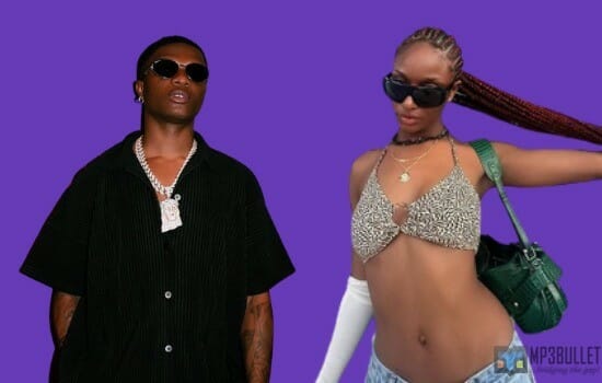 Wizkid & Ayra Starr spotted in the studio, hint at a collaboration