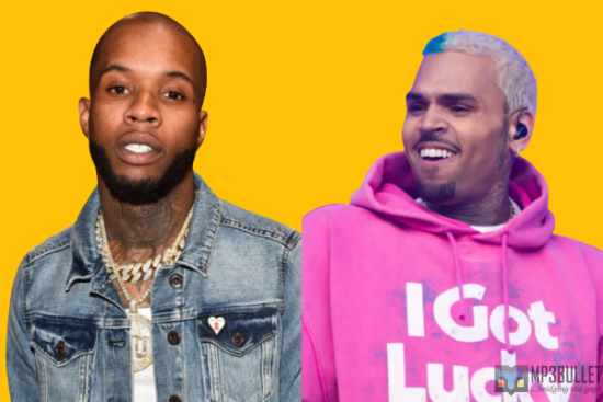 Tory Lanez Bestows a'King of Pop' Chain on Chris Brown