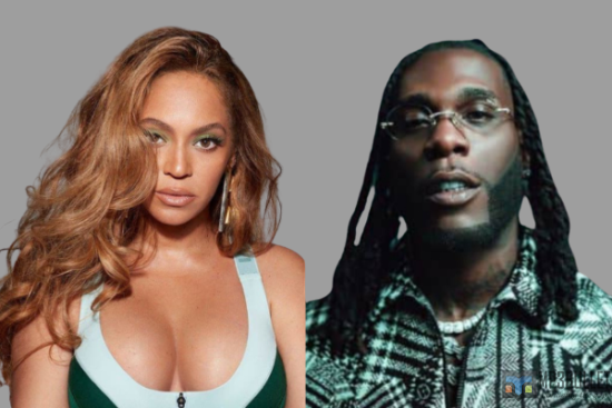 Beyonce and Burna Boy link up in Paris.