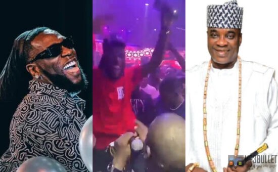 If Fuji singers hail you... Fans react to moment Burna Boy vibes to K1's Performance