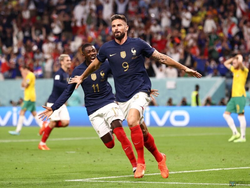 Olivier Giroud Equals Thierry Henrys All Time Scoring Record For France