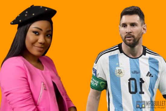 Mercy Chinwo applauds Lionel Messi on his World Cup victory.