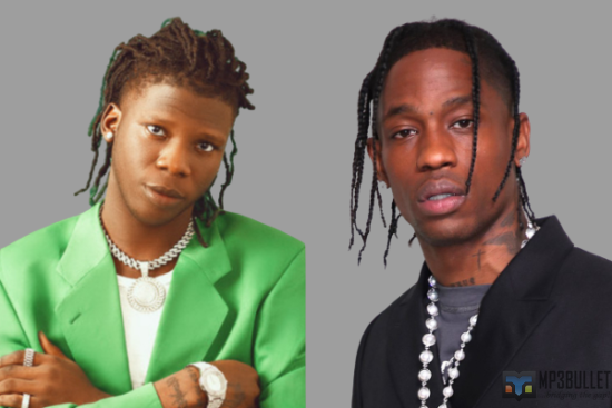 Seyi Vibez explains why he desires to collaborate with Travis Scott.