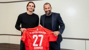 Bayern Munich announce the signing of Yann Sommer