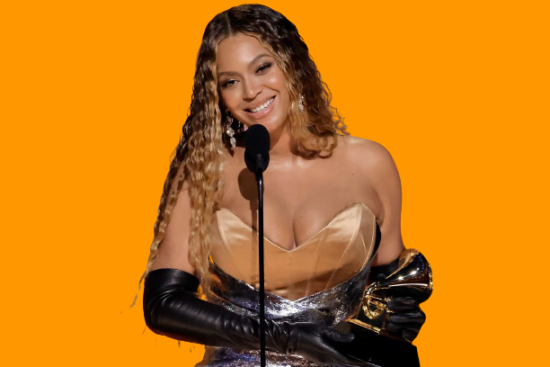Beyonce breaks record as the most-awarded artist in Grammy history.