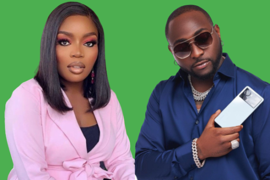 Bisola reacts to a throwback video of her interviewing Davido, praises his humility